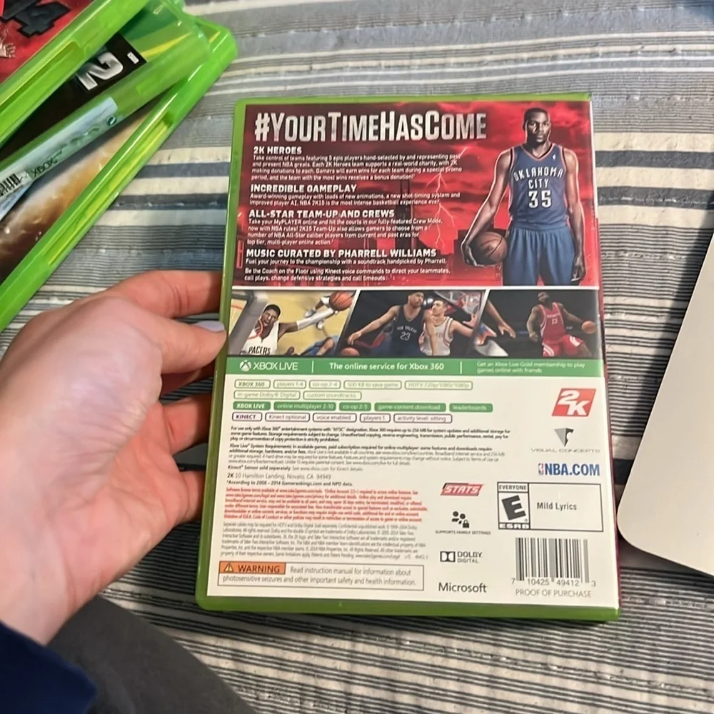 NBA 2K15 Xbox 360 Video Game